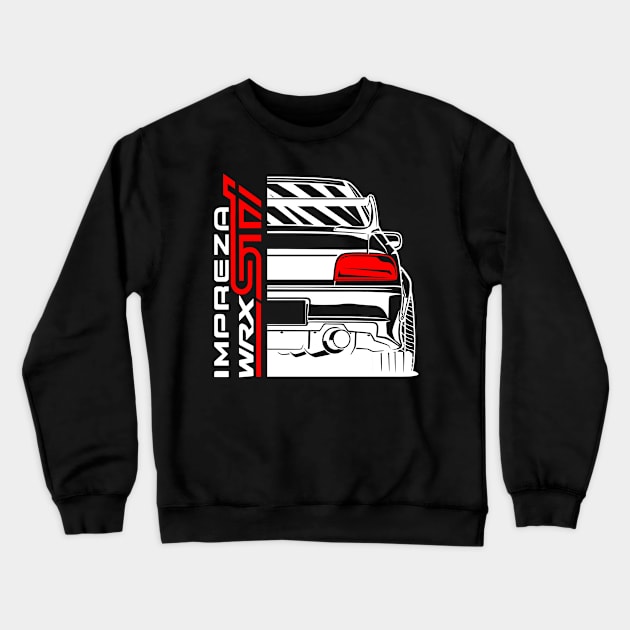 Impreza STI WRX Crewneck Sweatshirt by gaplexio